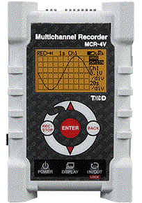 マルチチャンネル電圧レコーダ MCR-4V